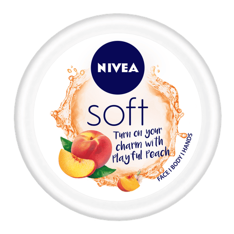 Buy NIVEA SOFT Light cream with Vitamin E, Jojoba oil & Peach fragrance for Non-sticky- Fresh, Soft & Hydrated skin (100 ml)-Purplle