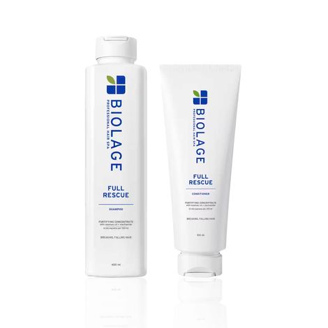 Buy Biolage Full Rescue Anti-Breakage Duo | Shampoo (200 ml) + Conditioner (100 ml) - Combo of 2-Purplle