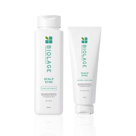 Buy Biolage Scalp Sync Clarifying & Hydrating Duo | Shampoo (200 ml) + Universal Conditioner (100 ml) - Combo of 2-Purplle