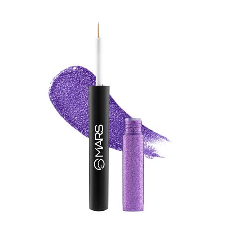 Buy MARS Twinkle Wink Glitter Eyeliner (1.6 ml) (06-TWILIGHT PURPLE) | Long-Lasting Sparkle Liquid Liner | Smudge-Proof, Quick-Dry Eye Makeup for Party, Wedding & Festival-Purplle