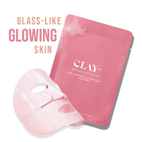 Buy ClayCo Rice & Ceramide Collagen Sheet Mask with PDRN 35 gm-Purplle