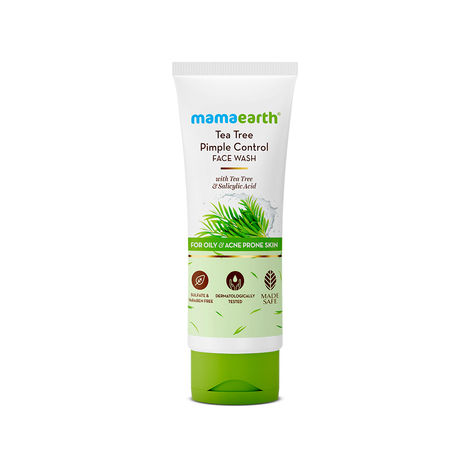 Buy Mamaearth Tea Tree Natural Face Wash For Acne & Pimples Wash (100 ml)-Purplle