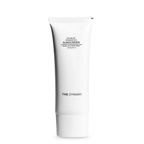 Buy The Formularx Sun Relief Ceramide Silk Sunscreen SPF 50 PA++++ with Niacinamide & Peptide (50 gm)-Purplle