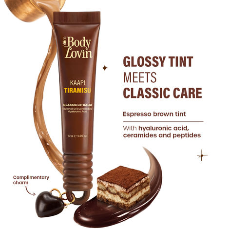 Buy Plum BodyLovin' Kaapi Tiramisu Glassic Lip Balm | 10 gm-Purplle