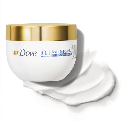 Buy Dove Beautiful Curls 10 in 1 Hair Mask (120 ml)-Purplle