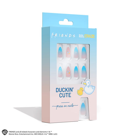 Buy Swiss Beauty Craze Duckin’ Cute Press On Nails | High-Quality | Pack of 24 Nails | Reusable | Easy To Use-Purplle