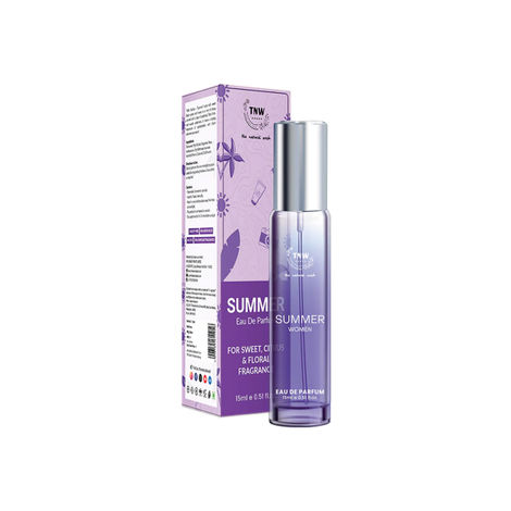 Buy TNW The Natural Wash Summer Eau De Parfum - Lightens Up Mood & gives Long Lasting Freshness 15 ml (perfume for women)-Purplle