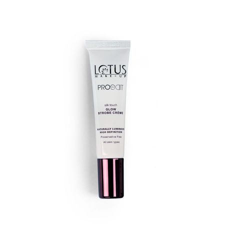 Buy Lotus Make-Up Proedit Silk Touch Glow Strobe Moisturizer Cream Gold | Vitamin E | Dewy finish | 15g-Purplle
