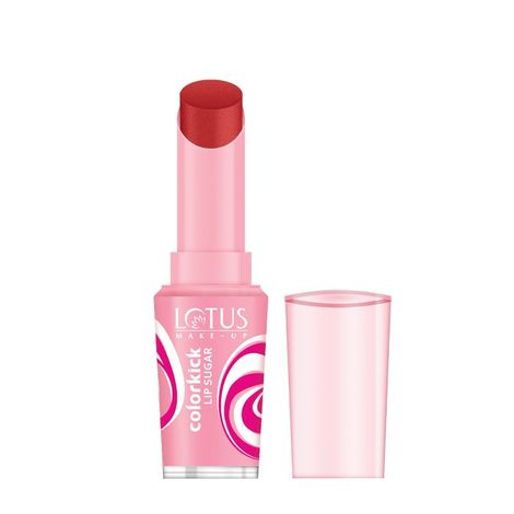 Buy Lotus Make-Up Colorkick Lip Color Sugar Rose | SPF 20 | Shea Butter & Vitamin E | Exfoliating | 3g-Purplle