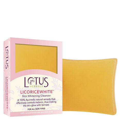 Buy Lotus Herbals LicoriceWhite Skin Cleanser Bar | For All Skin Types | 100g-Purplle