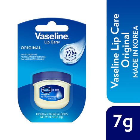Buy Vaseline Lip Care Original Clear Lip Balm 7 gm-Purplle
