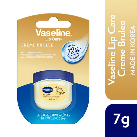 Buy Vaseline Lip Care Creme Brulee Nude Lip Balm 7 gm-Purplle