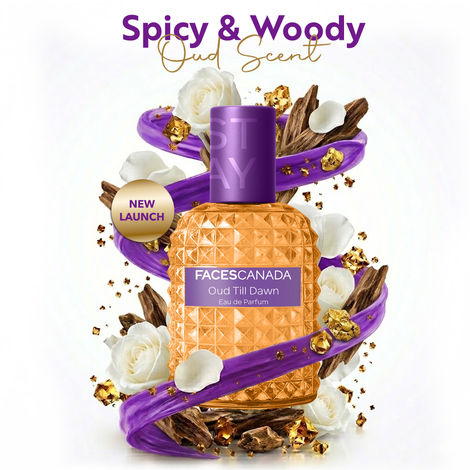 Buy FACES CANADA STAY Oud Till Dawn Eau de Parfum Mini for Women, 20 ml | Long-Lasting Perfume with Oud, Rose & Amber | Bold Woody Scent| Gifts for Women | Premium Fragrance-Purplle