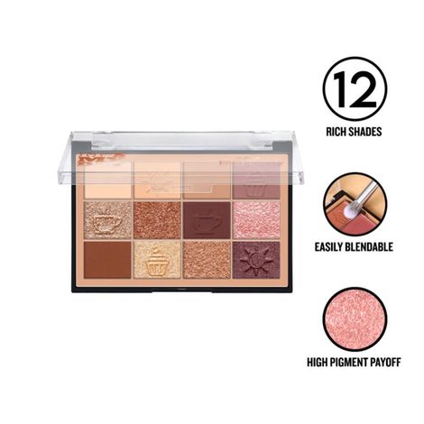Buy Daily Life Forever52 It's My Day - 12 Color Eyeshadow Palette (MDE001, 19.66 gm)-Purplle