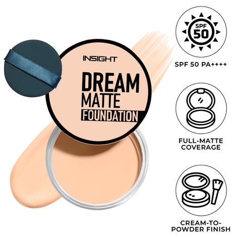 Buy INSIGHT Dream Matte Foundation - Ivory Silk 25 gm-Purplle