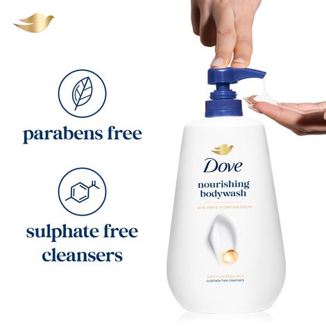 Dove Deep Moisture Body Wash 800 ml