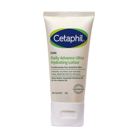 Buy Cetaphil DAM Daily Advance Ultra Hydrating Lotion - (50 gm)-Purplle