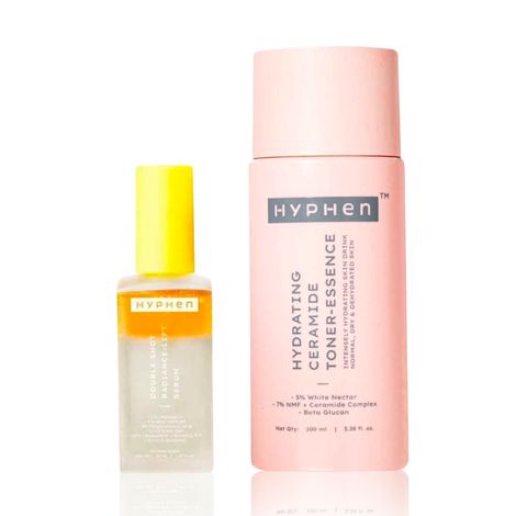 Buy Hyphen Ceramide Toner + Radiance Serum, Skincare Kit, Combo of 2-Purplle