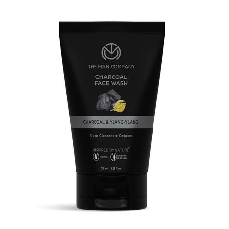 Buy The Man Company Charcoal Face Wash 75 ml-Purplle