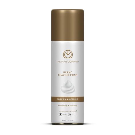 Buy The Man Company Blanc Shaving Foam 400 gm-Purplle