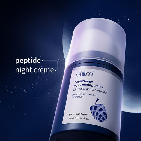Buy Plum PeptiCharge Rejuvenating Creme With Bifida And Exo-Peptides - Improves Skin Firmness in 30 Days| 30 ml-Purplle