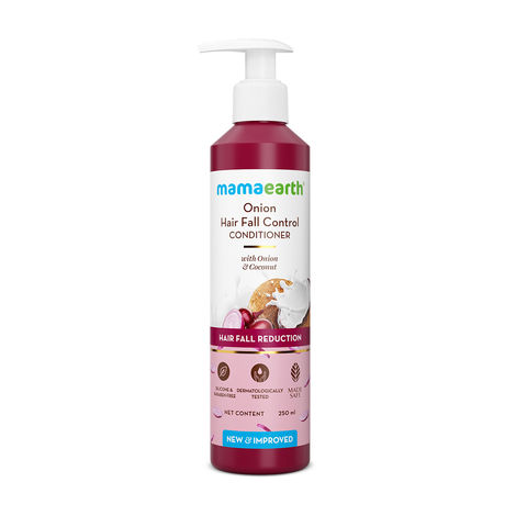 Buy Mamaearth Onion Conditioner for Hair Growth & Hair Fall Control with Coconut Oil (250 ml)-Purplle