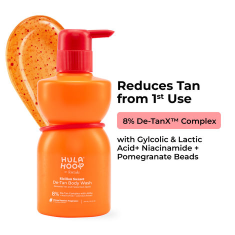 Buy Foxtale Hula Hoop&nbsp;De-Tan&nbsp;Body Wash&nbsp;by&nbsp;Foxtale&nbsp;|&nbsp;Removes&nbsp;Tan &&nbsp;Reduces Pigmentation&nbsp;|&nbsp;8% De-Tan Complex&nbsp;|&nbsp;250 ml&nbsp;-Purplle