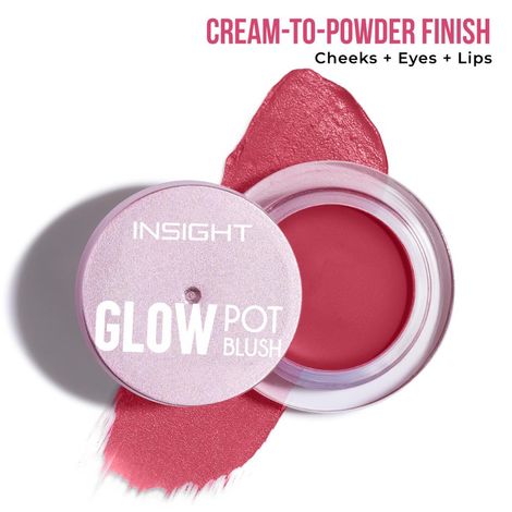 Buy INSIGHT Glow Pot Blush - Barbie 5.5 gm-Purplle