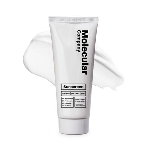 Buy Molecular Company | SPF 50+ Pa++++| Moisturising Gel Sunscreen ,For Oily, Dry, Sensitive, Combination, Dull, Acne Prone Skin| 50 gm-Purplle