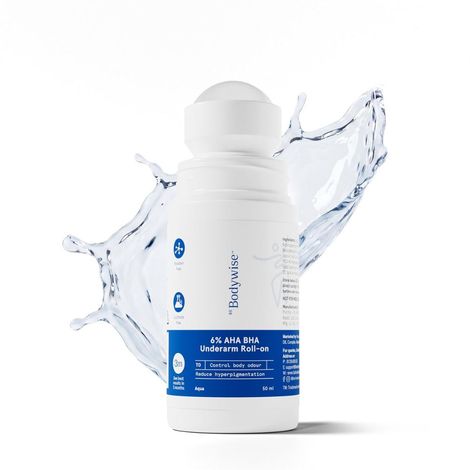 Buy Be Bodywise 6% Aha Bha Underarm Roll On | Controls Odour & Reduces Pigmentation | Aqua Fragrance (50 ml)-Purplle