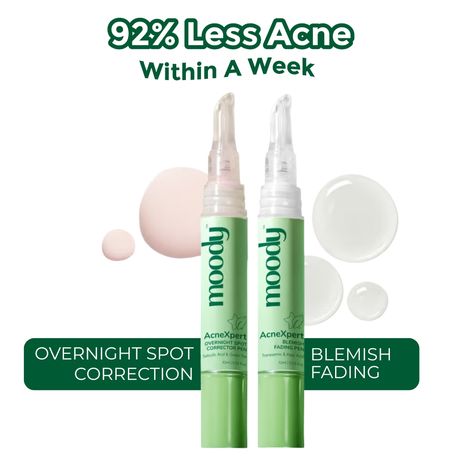 Buy Moody Acnexpert Acne Marks & Spot Treatment Combo | Tranexamic & Kojic Acid Serum + Salicylic, Sulfur & Zinc Spot Corrector | 10 ml + 10 ml Combo of 2-Purplle