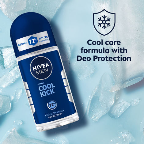 Buy Nivea Men Cool Kick Roll On (50 ml)-Purplle