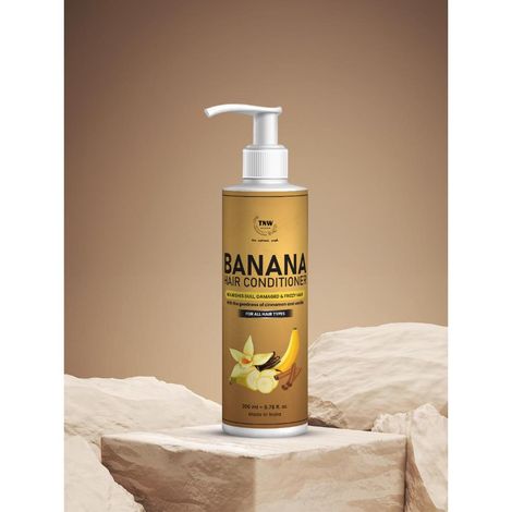 Buy TNW The Natural Wash Banana Hair Conditioner&nbsp;For All Hair Types (200 ml)-Purplle