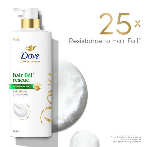 Buy Dove Hair Fall Rescue Shampoo ( 650 ml )-Purplle