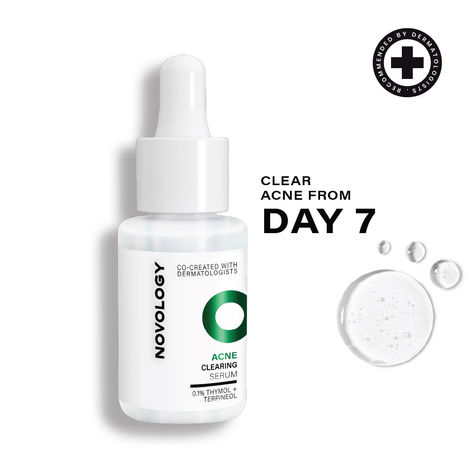 Buy Novology Acne Clearing Serum with Thymol and Terpineol | Non Drying, Non Irritating | 10 ml-Purplle