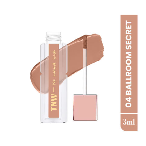 Buy TNW The Natural Wash Comfy Matte Liquid Lipstick | 04 Ballroom Secret | Weightless, Hydrating & Long-Wear | Shea Butter, Hyaluronic Acid & Jojoba Oil | Paraben-Free | 3 ml-Purplle