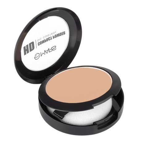 Buy MARS HD Mattifying Compact Powder | Lightweight Formula with Oil Control | Long Lasting & Travel friendly (8 gm) (5.5-ALMOND)-Purplle
