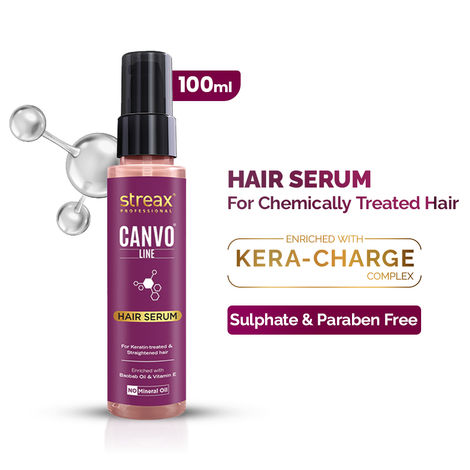 Buy Streax Professional Canvoline&nbsp;Hair&nbsp;Serum (100 ml)-Purplle