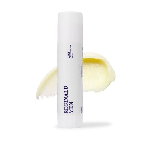 Buy Reginald Men Zeus - Lip Balm SPF 30 PA+++ | Brightens Smoker Lips & Repairs Skin Barrier | Softens & Smoothens Rough Texture | Fights Dryness & Pigmentation, Protects from Sun Darkening (5 gm)-Purplle