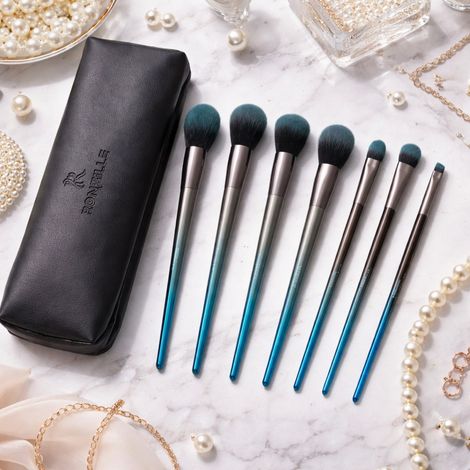Buy Ronzille Professional Premium Makeup brush Set of 7 With Pouch (7 pc)-Purplle