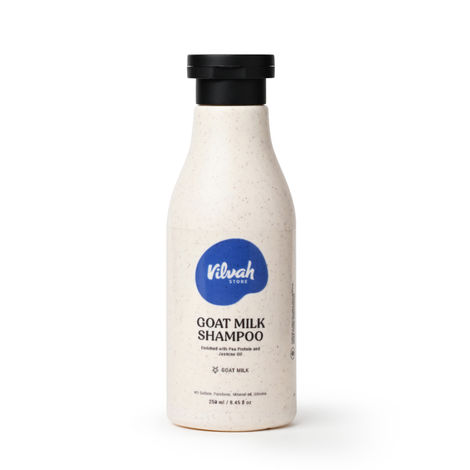 Buy Vilvah Store Goat Milk Shampoo - 250 ml-Purplle