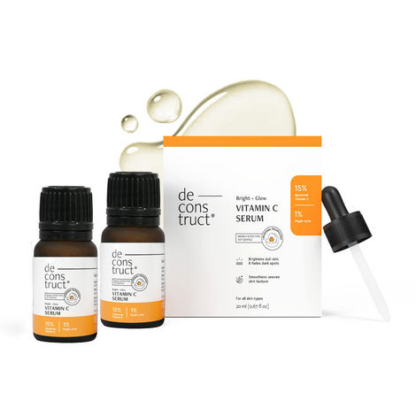 Buy Deconstruct Bright + Glow 15% Vitamin C Serum|With Liposomal Technology| For Pigmentation & Dark Spots| (20 ml)-Purplle