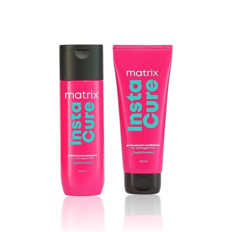 Buy Matrix instaCure Repair & Restore Shampoo + Conditioner Duo (200 ml +100 ml) - Combo of 2-Purplle