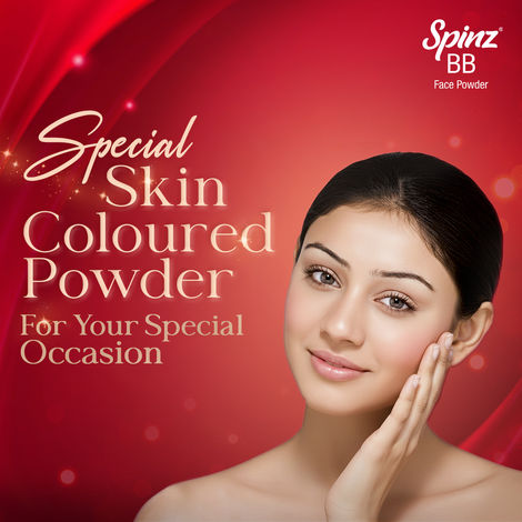 Buy Spinz BB Face Powder | Natural Beige | Instant Glow | Covers Spots & Blemishes | Smooth Matte Finish for Everyday Look | Brightens & Evens Skin Tone (2 pc)-Purplle