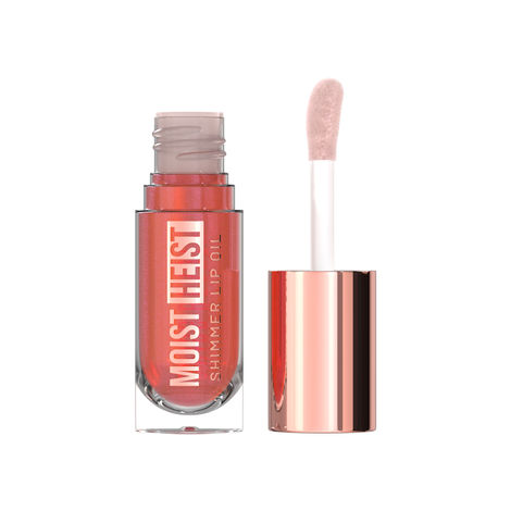 Buy Swiss Beauty Moist Heist Shimmer Lip Oil | Luminous Shine | Hydrating | Lightweight - Orange Alert - 4.8 gm-Purplle