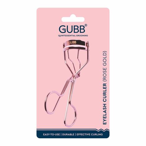 Buy GUBB Eyelash Curler Rose Gold Color (1 pc)-Purplle