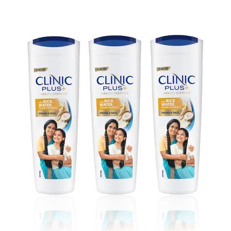 Buy Clinic Plus Strong & Extra Thick Shampoo (355 ml) (Pack of 3)-Purplle