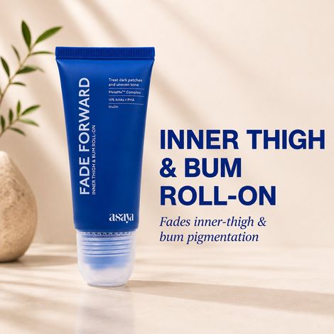 Buy Asaya Fade Forward Inner Thigh & Bum AHA Roll-On (70 ml)-Purplle
