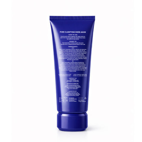 Buy Foxtale Dual Clay Face Mask, Unclogs Pores, Controls Sebum & Breakouts, Oily & Combination Skin, (75 gm)-Purplle