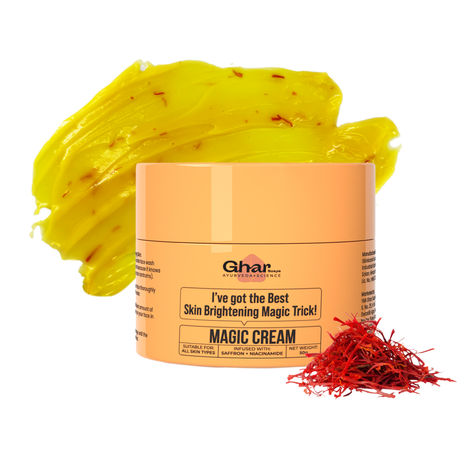 Buy Ghar Soaps Magic Moisturizing Cream for De-Tan, Moisturizing, Skin Brightening & hydrating for All Skin Type - (50 gm)-Purplle